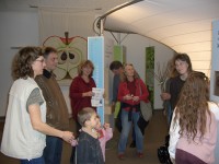 Ausstellungsbesucher